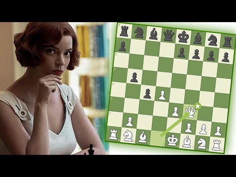 Rook trapped chess opening trap | Queen's gambit - YouTube