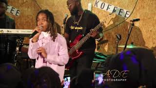 KOFFEE PERFORMS YE BY BURNABOY.