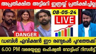 🔴LIVE: BIGG BOSS MALAYALAM S6 OFFICIAL HOTSTAR VOTING RESULTS TODAY @6.00 PM | ASIANET LIVE | #bbms6