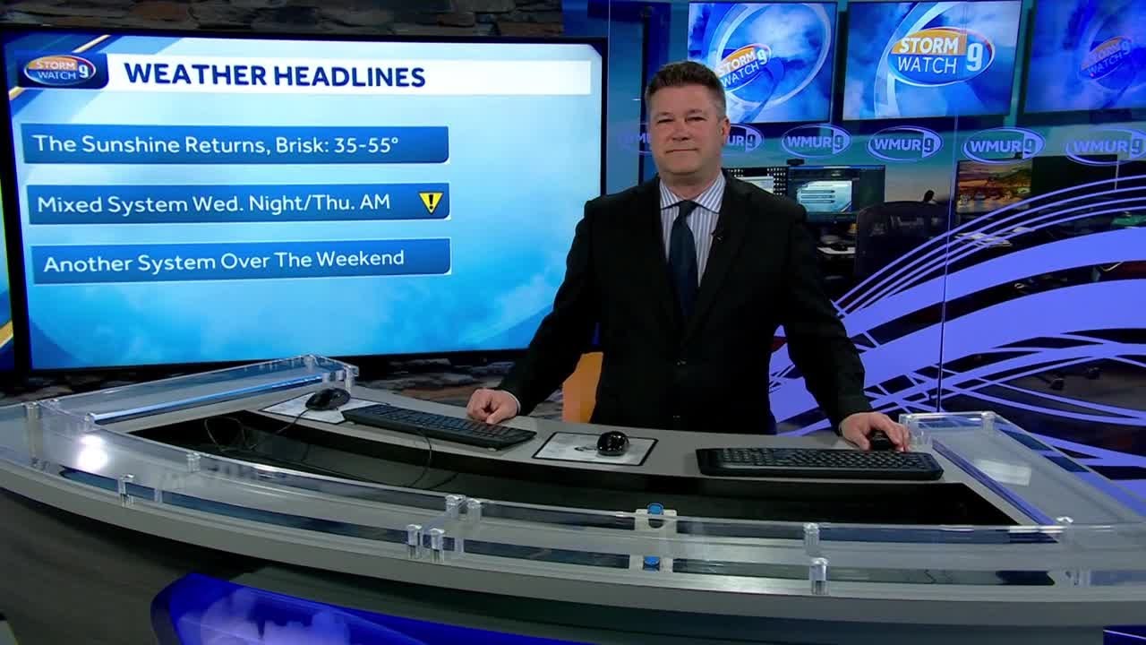 Video: Sunshine returns before more rain mid-week - YouTube