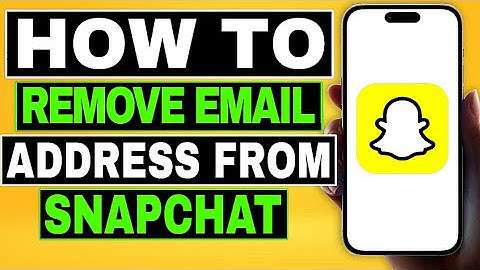How To Remove Email Address From Snapchat (Easy)