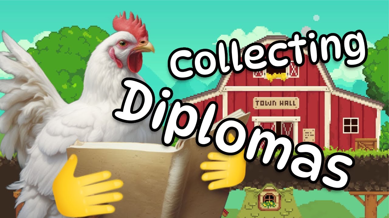 All scrolls in CHICKEN JOURNEY