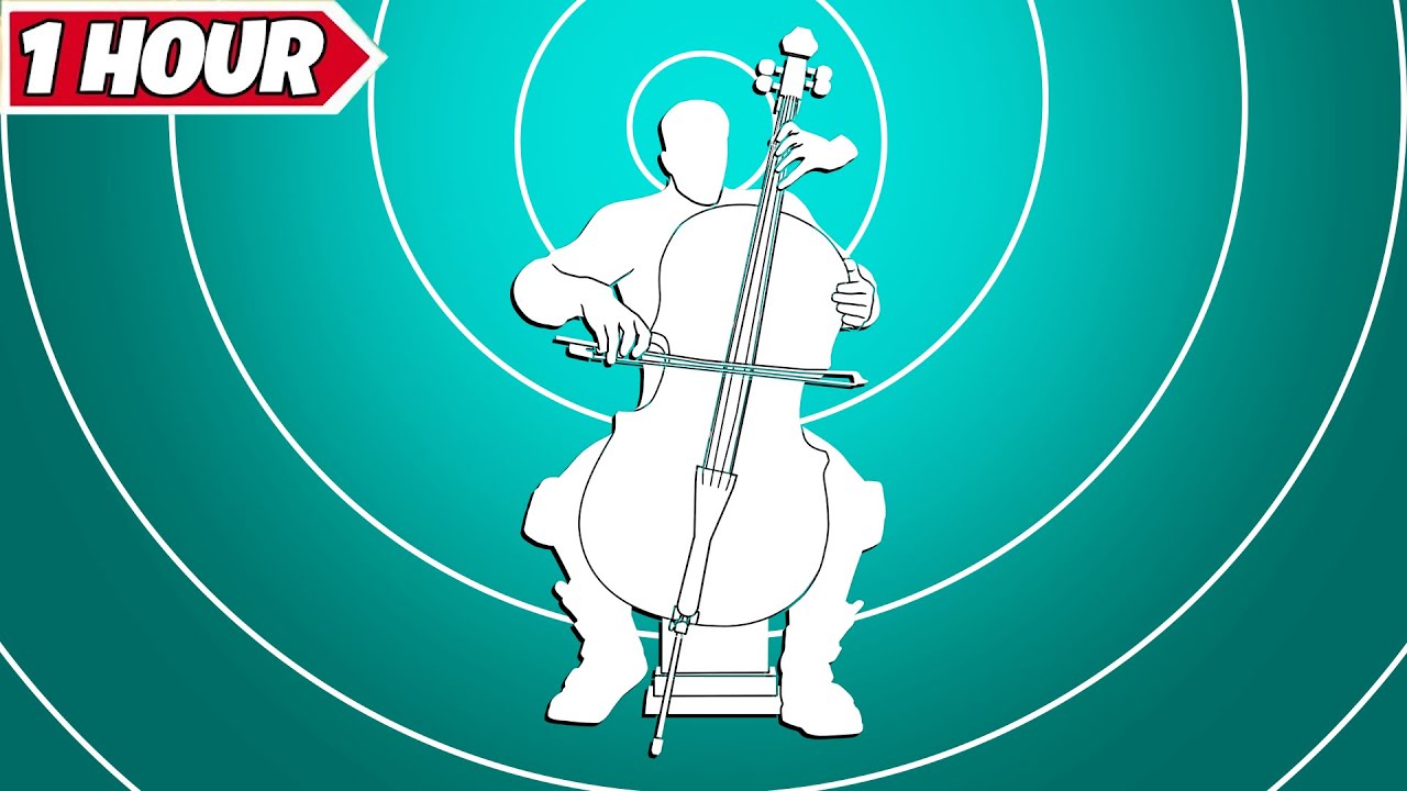 Fortnite Concerto of Woe Emote 1 Hour! ( Wednesday's Emote )