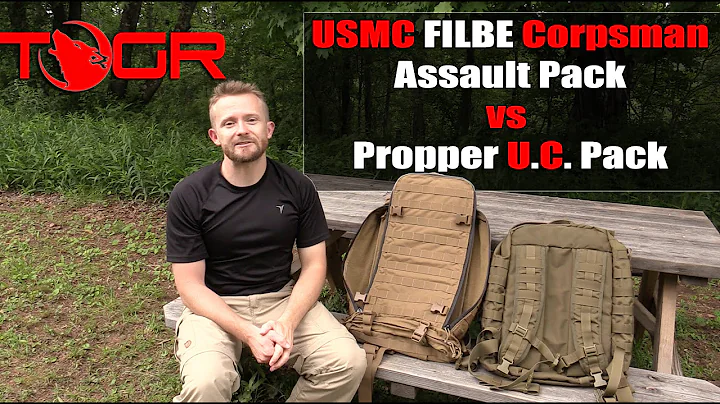 Differences! - USMC FILBE Corpsman Assault Pack vs Propper U.C. Pack