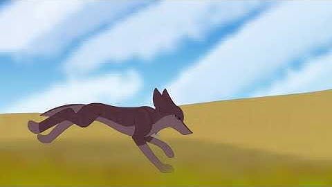Wolf Run Cycle Animation