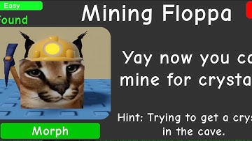 How To Get The “Mining Floppa” | Find The Floppa Morphs #roblox #floppa
