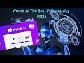 Wonder Ai review Automatically create print-on-demand products, social media posts, and marketplace