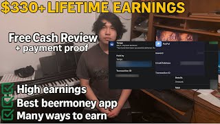 Freecash Review 2025 – $330  Lifetime Earnings (Payment Proof) | Best beermoney app of 2025