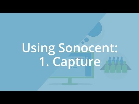 How to Use Sonocent Audio Notetaker Version 4 on Windows: 1. Capture (UK)
