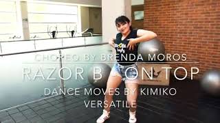 Razor B- Pon top | Dance video by Brenda with versatile steps