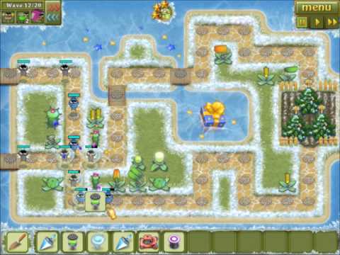 Garden Rescue Christmas level 24 General walkthrough