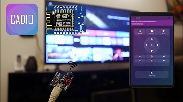 How to make Universal Remote Control device using NodeMCU D1 Mini (ESP8266) | connect with CADIO