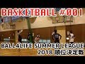 【バスケ】BALL4LIFE Summer League 順位決定戦／BASKETBALL #001