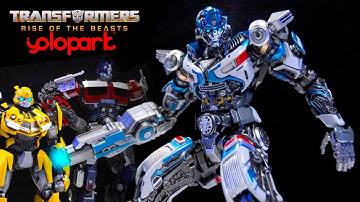 MIRAGE! Stop Motion Build & Showcase |  Rise of the Beasts Animation | Yolopark AMK Pro |