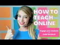 How to teach online top tips for new online teachers