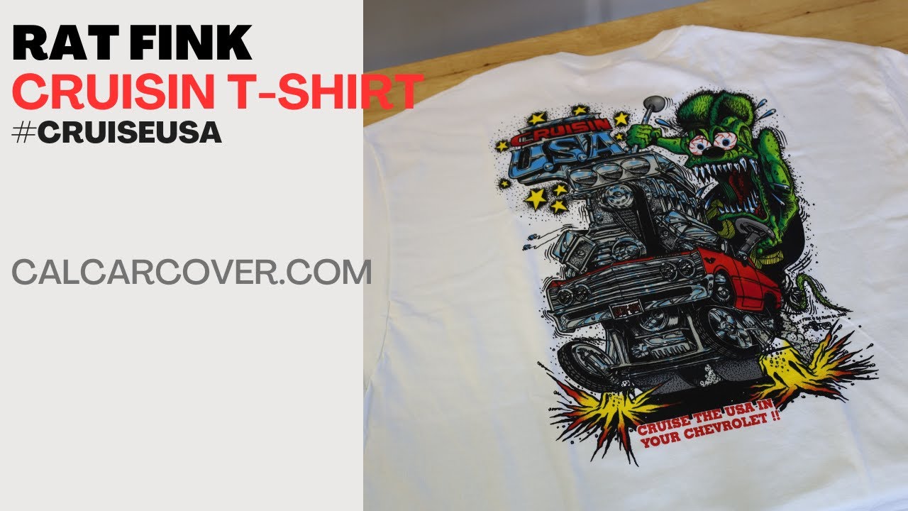 Rat Fink Cruisin USA T-Shirt RF45 RF452 Medium