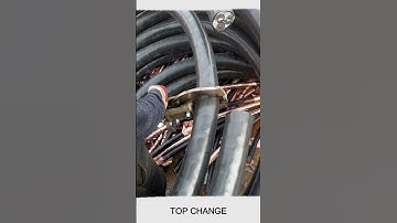 Dismantle wasted wires and cables- Good tools and machinery make work easy