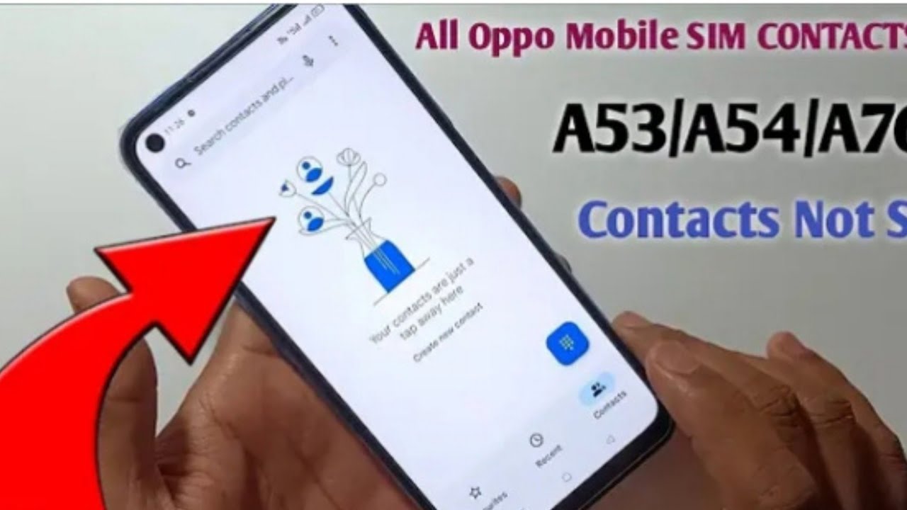 all oppo mobile sim contacts show,how to show oppo a54 a76 a52 Reno 11sim contacts setting
