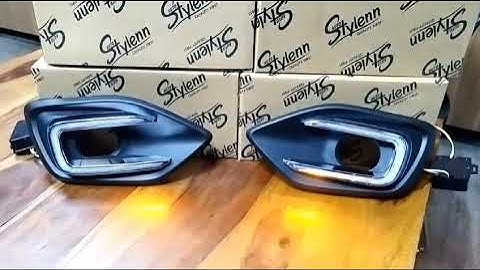 Swift 2024 fog lights drl with matrix indicators with wiring and cover
