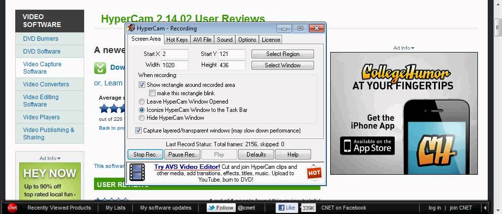 hypercam 2 download pc