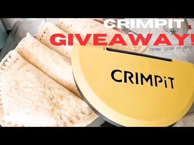 CRIMPiT Wrap - TWIN PACK - A Crimper for Wraps - Create Burritos, Calzones,  Enchiladas, Kebabs, Pasties & More - Start Enjoying Wraps Like You've Never  seen Them Before - Made in
