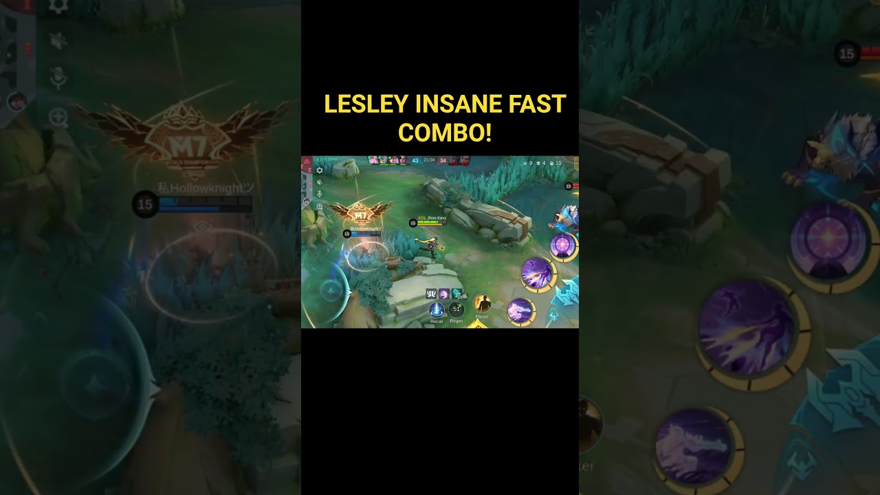 LESLEY INSANE FAST COMBO! 