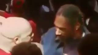 Suge confronts Snoop after taking picture at HOB 96?