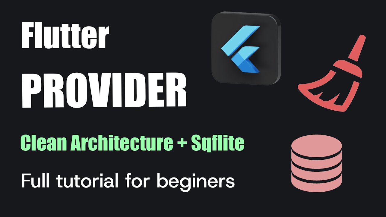 Flutter App with CLEAN ARCHITECTURE & PROVIDER | Full Step-by-Step Guide | Master State Management
