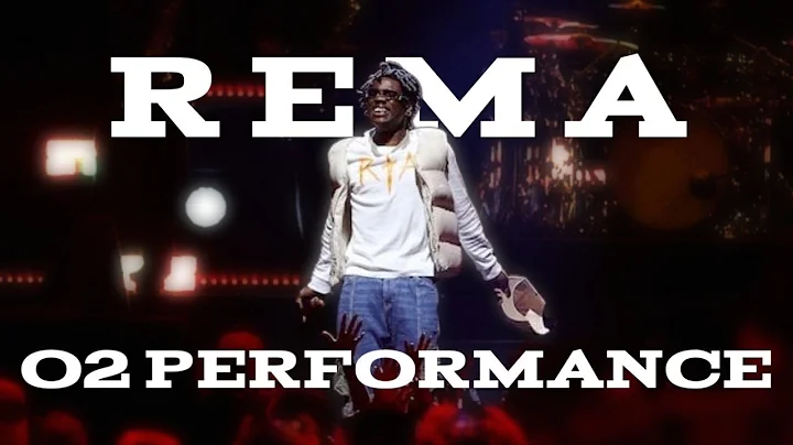 REMA’s O2 ARENA TAKEOVER - AN UNFORGETTABLE NIGHT IN LONDON!🔥🔥