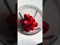 Strawberry smoothie #ytshorts #firstvlog #viral