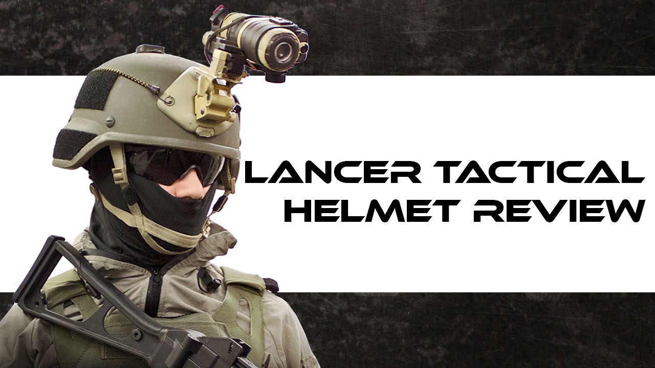 Lancer Tactical Special Forces Recon Style Airsoft Mil-Sim Helmet in ML Camo 