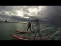 Fanatic Fly Race 12'6" in the waves!