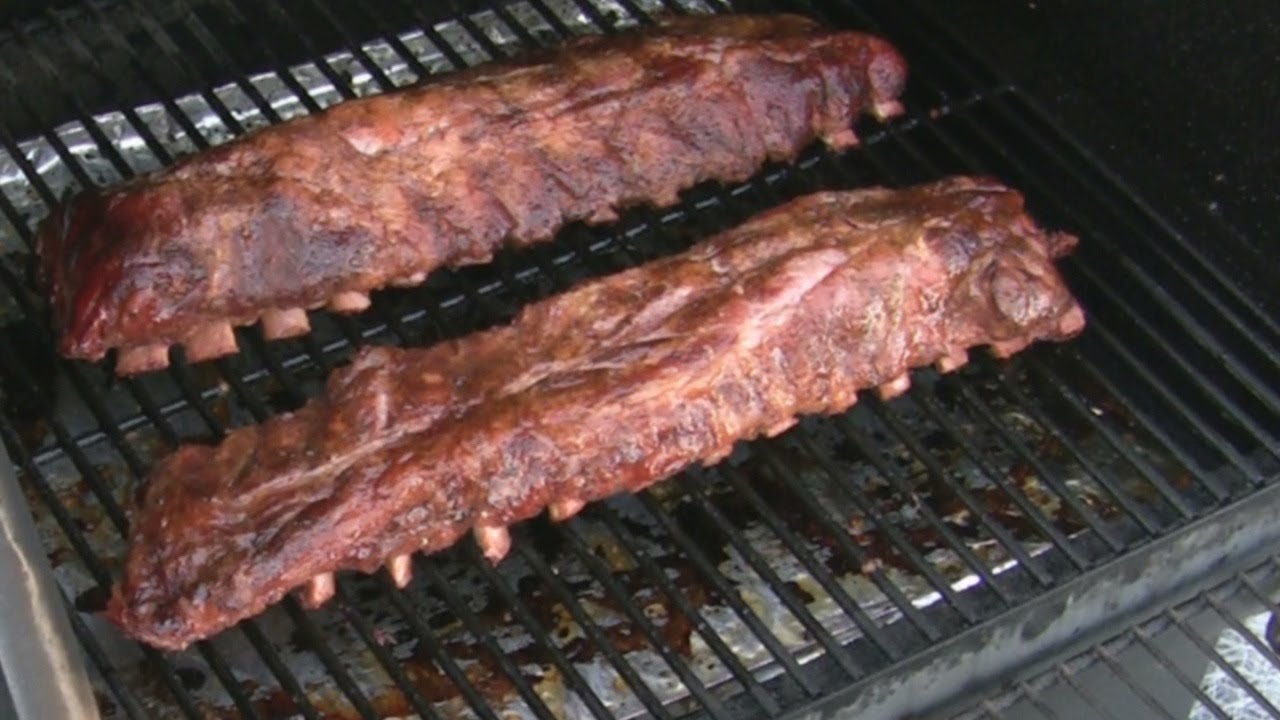 BBQ Baby Back Ribs, Traeger, Cooking for Guys - YouTube