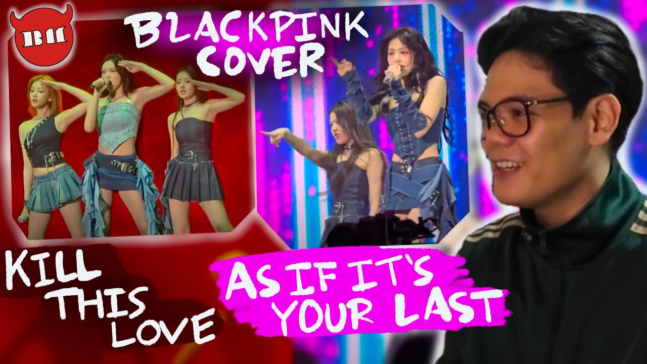 BABYMONSTER- BLACKPINK Kill This Love & As If It's Your Last Cover in Singapore World Tour REACTION