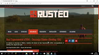 how to download rust (link in the descrip)
