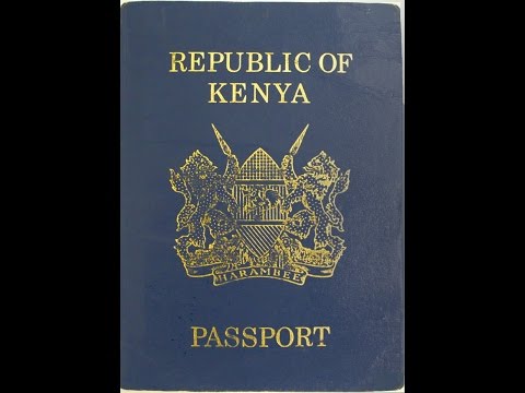 Kenya Immigration 2022: Application for Kenyan Passport online at eCitizen Portal