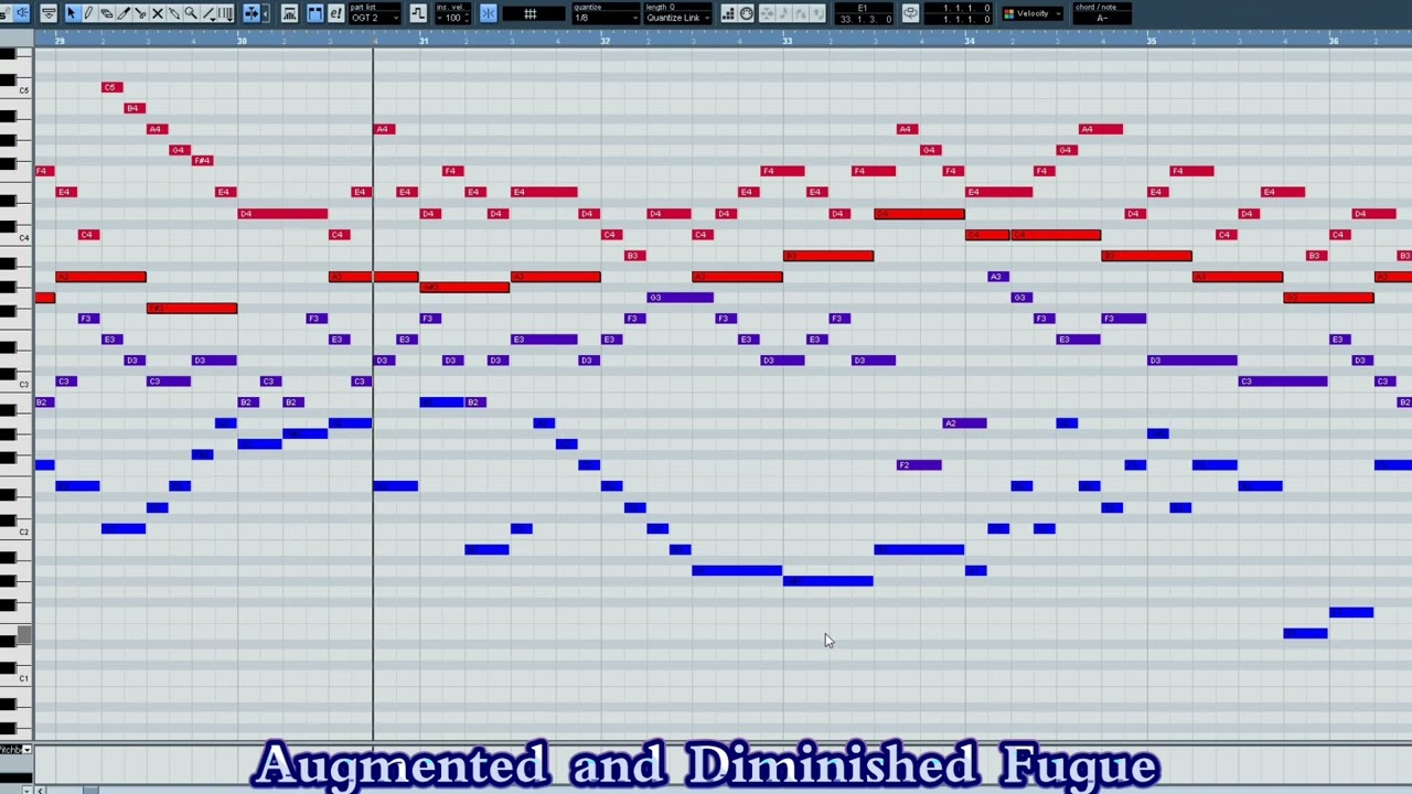 Augmented and Diminished Fugue 