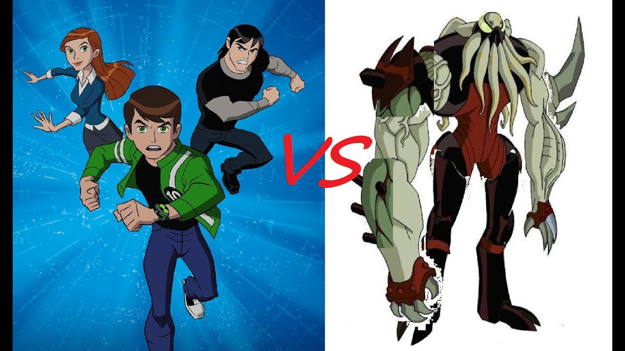 ben 10, ben 10 alien v alien, ben 10 vs vilgax, ben 10 fights...