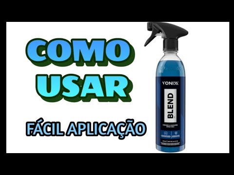 Vonixx BLEND Ceramic & Carnauba — Керамічний спрей-віск, 500 ml, видео 3