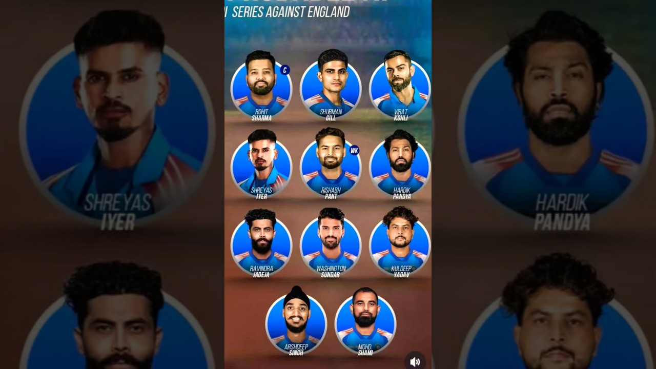 India vs England 2nd ODI Match Playing 11 😱😯 इंडिया की खूंखार प्लेइंग 11 हुआ घोषित 😯 #shortsfeed