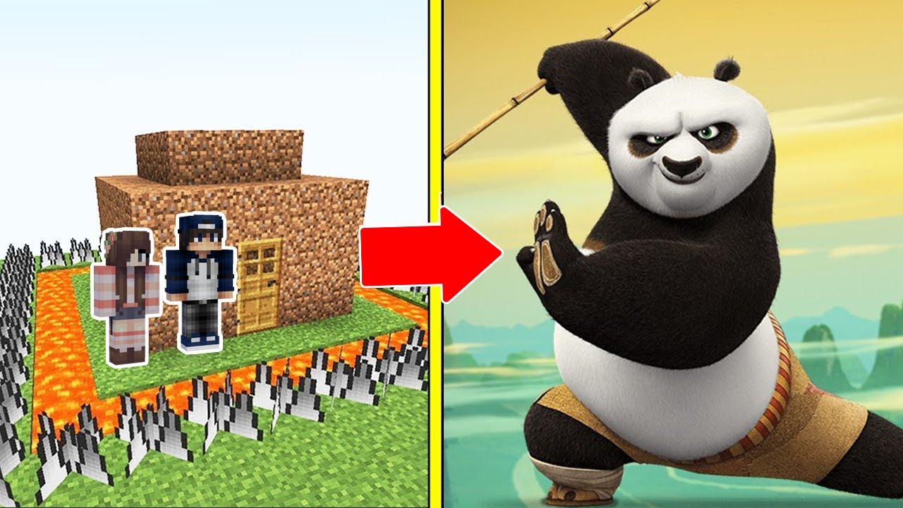 Kung Fu Panda Tấn Công Nhà Được Bảo Vệ Bởi Bqthanh Và Ốc Trong