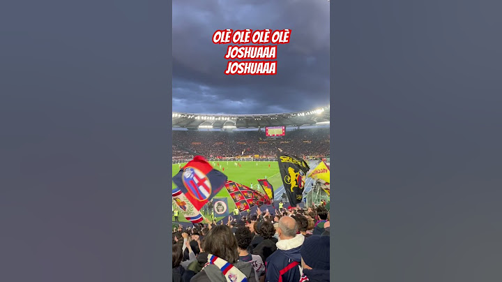 Olè Olè Olè Olè Joshuaaa Joshuaaa | Coro Zirkzee | Roma Bologna 1-3