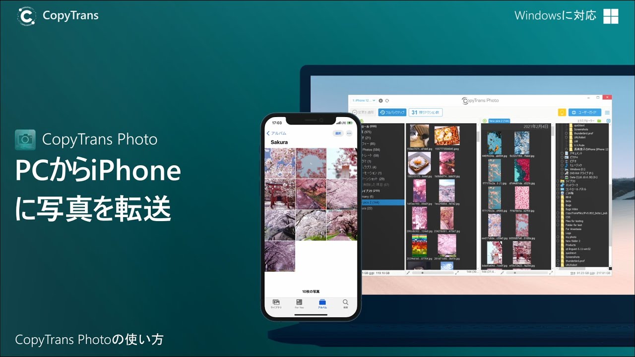 Itunes以外 Pcからiphoneに写真と動画を入れる9つの方法