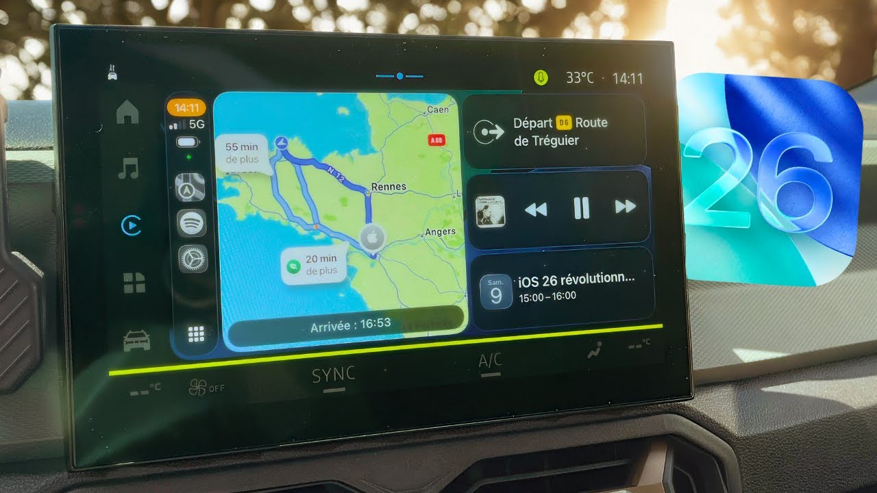 CarPlay passe à la vitesse supérieure avec iOS 26 ! (toutes les nouveautés)