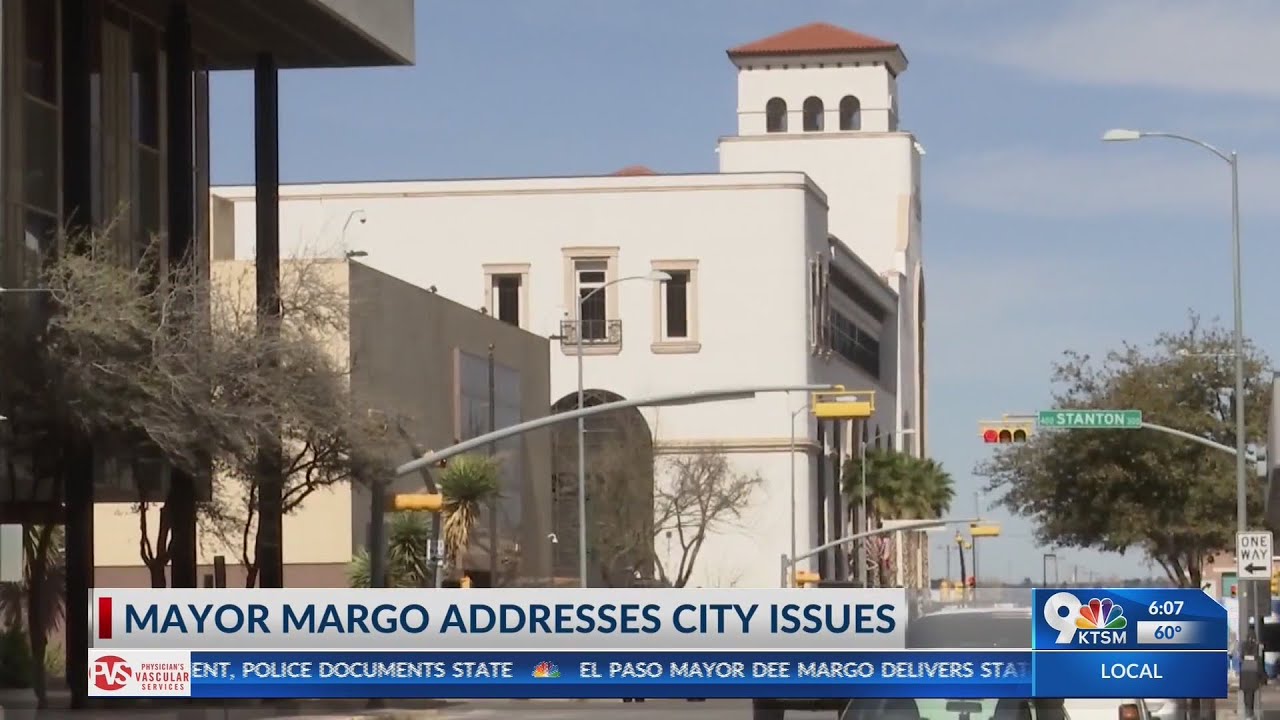 El Paso Mayor Dee Margo delivers his state of the City address - YouTube