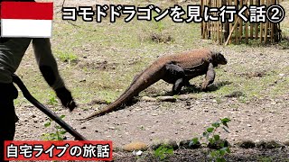 【自宅ライブ277】コモドドラゴンに会いに行く話その2　フローレス島から日帰りツアーでコモド島へ！