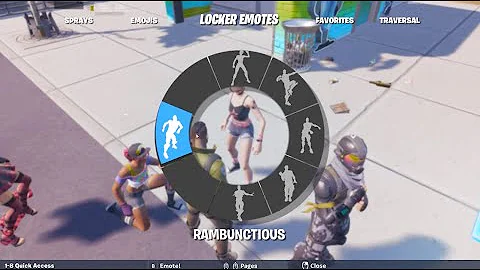 Acting Like A Default Then Doing The RAREST EMOTES In Fortnite