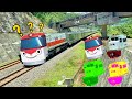 Ngakak!! Tebak gambar kereta api lucu cc201 warna warni, ada kereta titipo titipo,pilih yang asli?