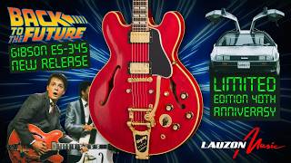 New Release Back To The Future Gibson Es-345 - Limited To 88 Worldwide