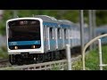 Nゲージ 209系0番台 京浜東北線 走行シーン集 の動画、YouTube動画。